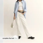 Thumbnail for Reformation - Val 90s Mid Rise Straight Jeans - Taille 24