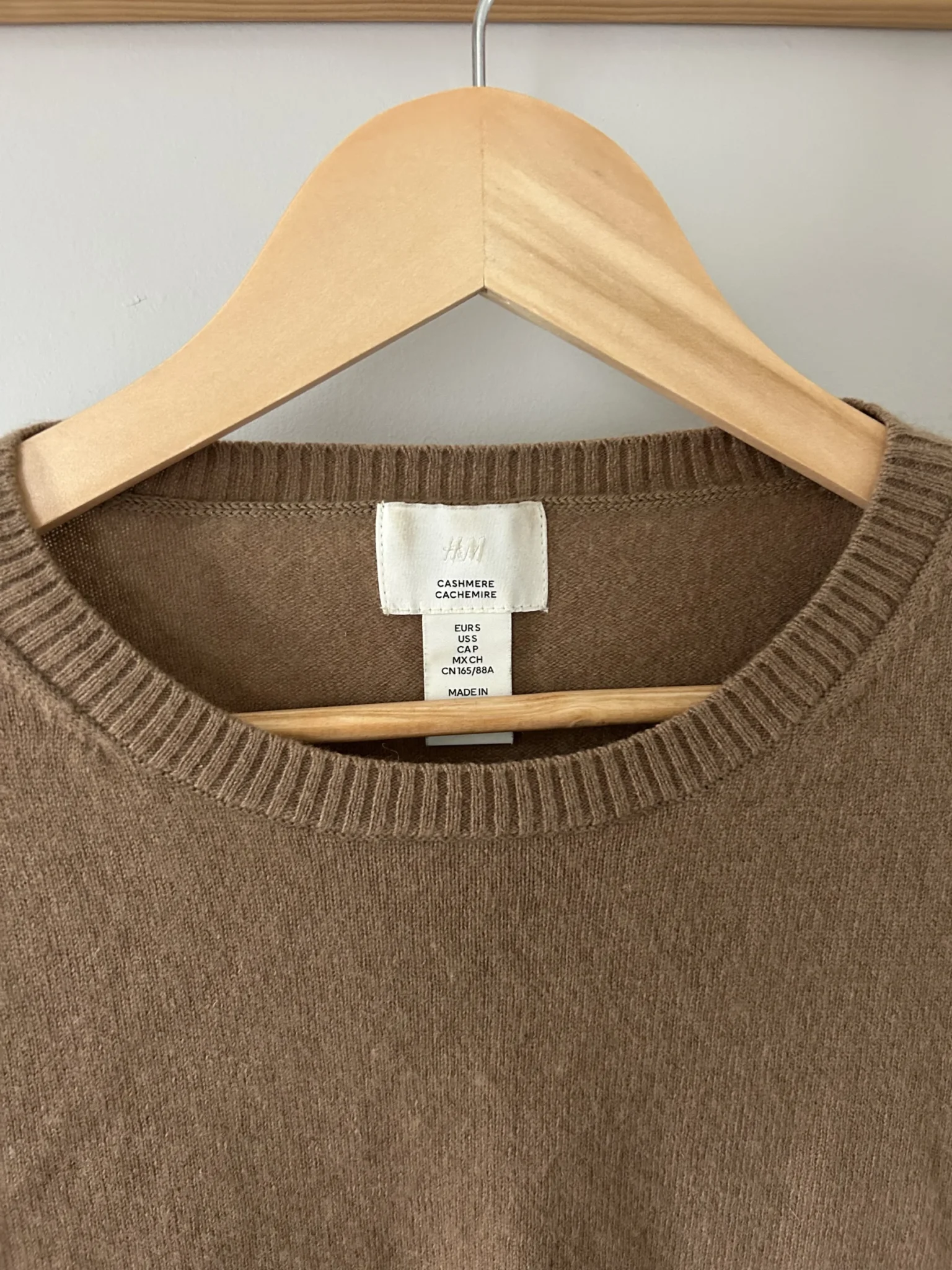 Image for Cashmere jumper – HM, size S