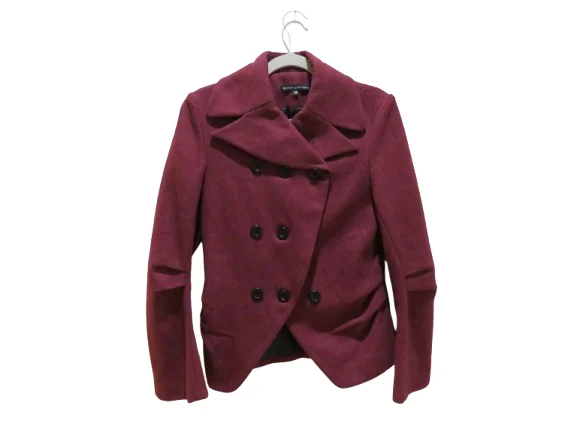 HERETIC GOES ROUND Made in Japan 100% Wool Coat Jacket Avant Garde Minimalist *Autre seconde main