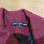 Thumbnail for HERETIC GOES ROUND Made in Japan 100% Wool Coat Jacket Avant Garde Minimalist