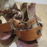 Thumbnail for A.S. 98 Ramos Clou Leather Gladiator Sandal Shoes in Tan US 8.5/9 Boho Grunge