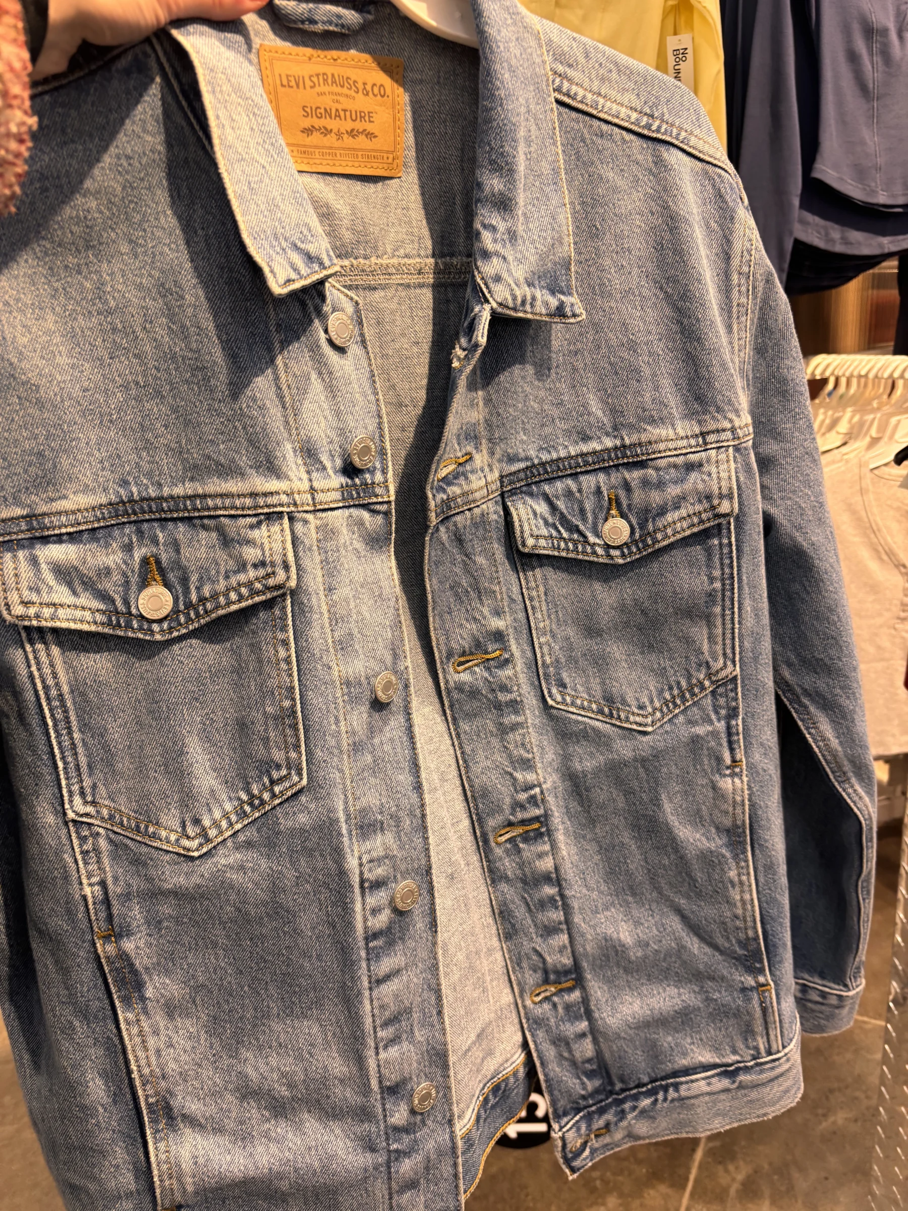 Veste en jean Levis seconde main