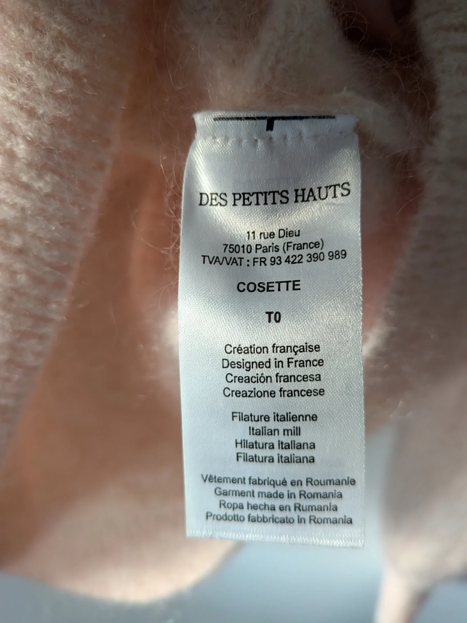 Image for Des Petits Hauts jumper