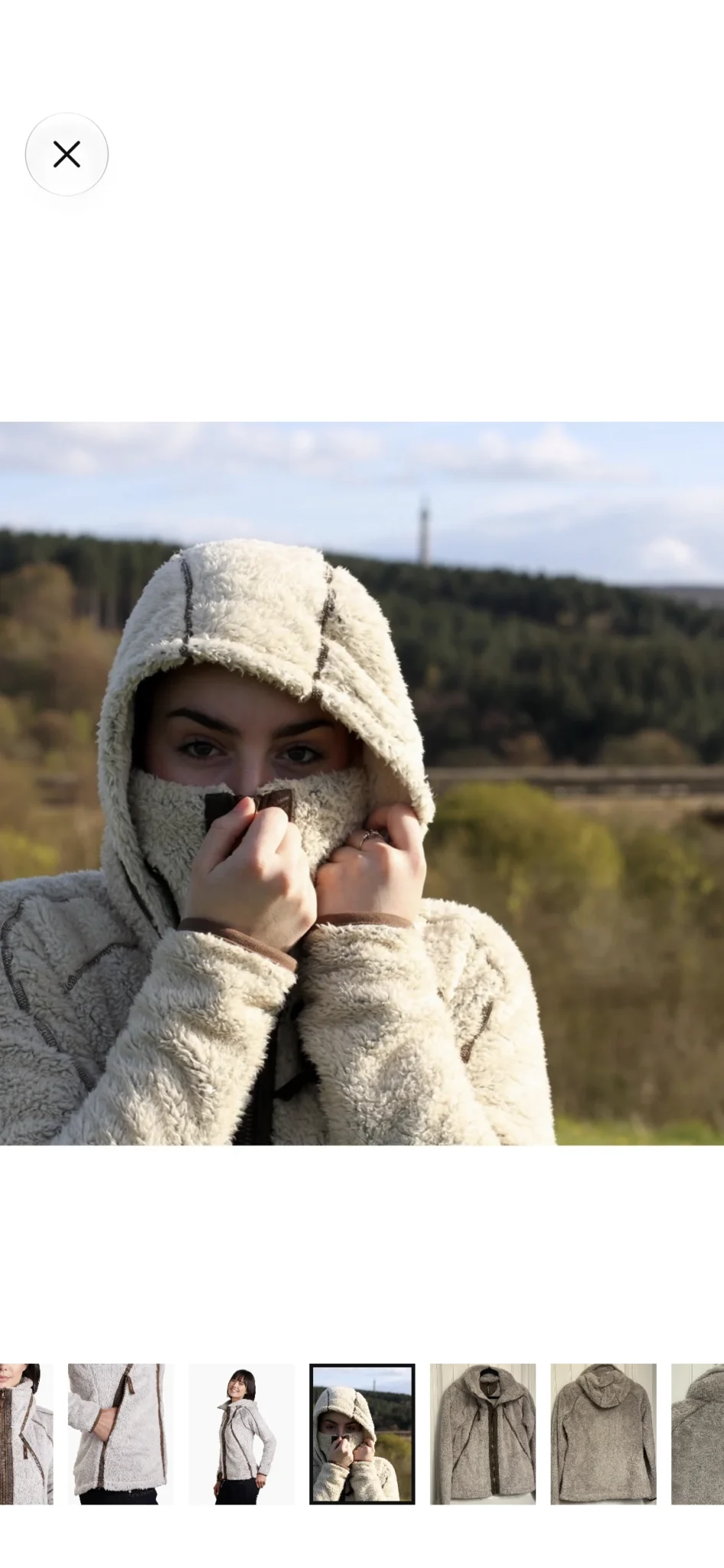 Image for Kuhl, veste polaire avec capuchon escamotable, toute douce