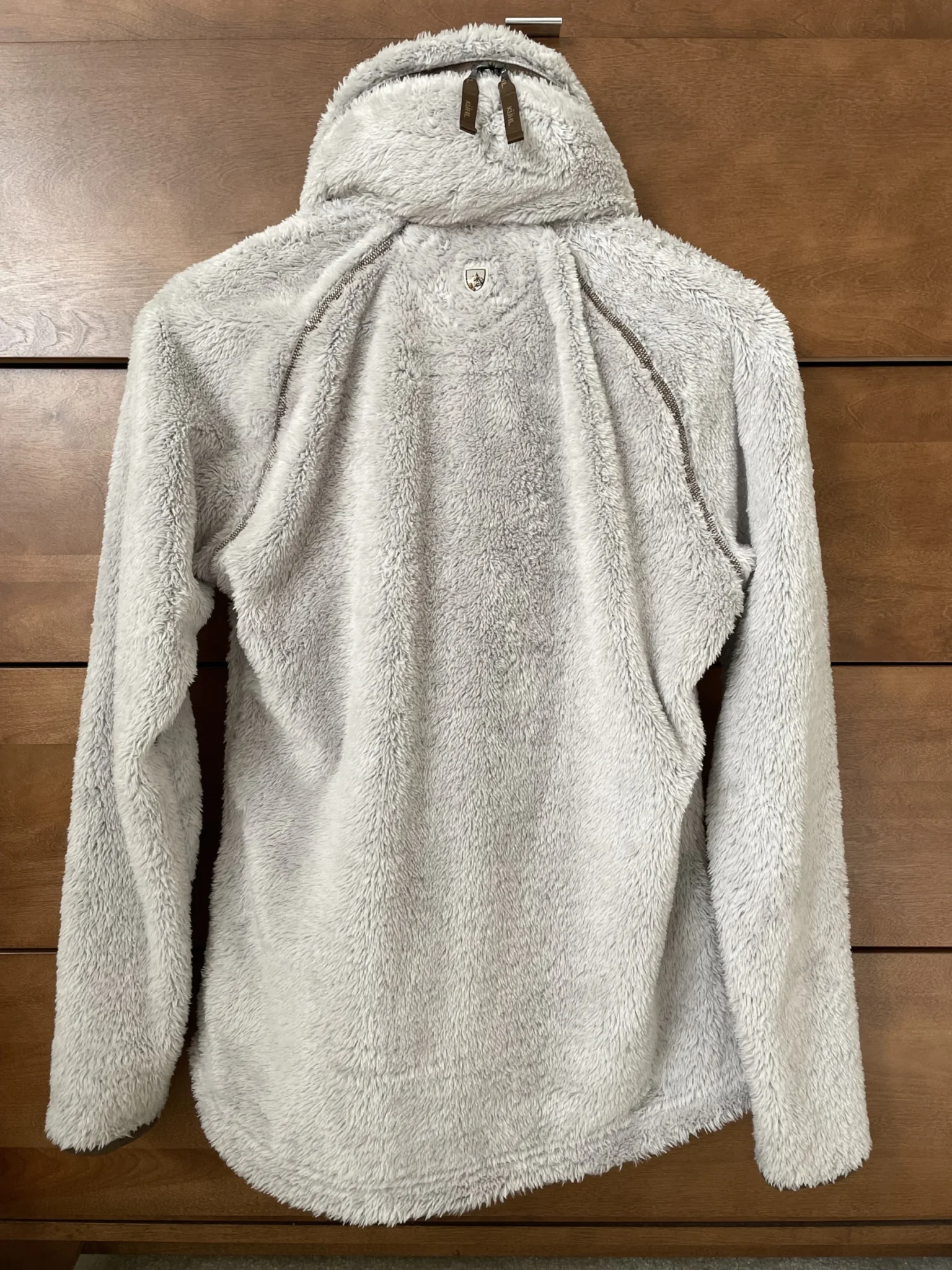 Image for Kuhl, veste polaire avec capuchon escamotable, toute douce