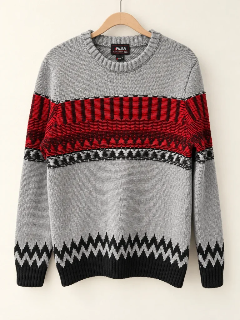 Image for Canada – Chandail en tricot à motifs géométriques – Homme M