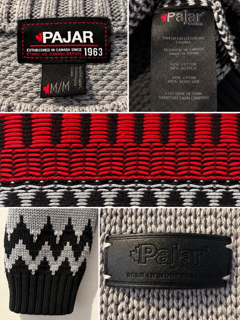 Image for Canada – Chandail en tricot à motifs géométriques – Homme M