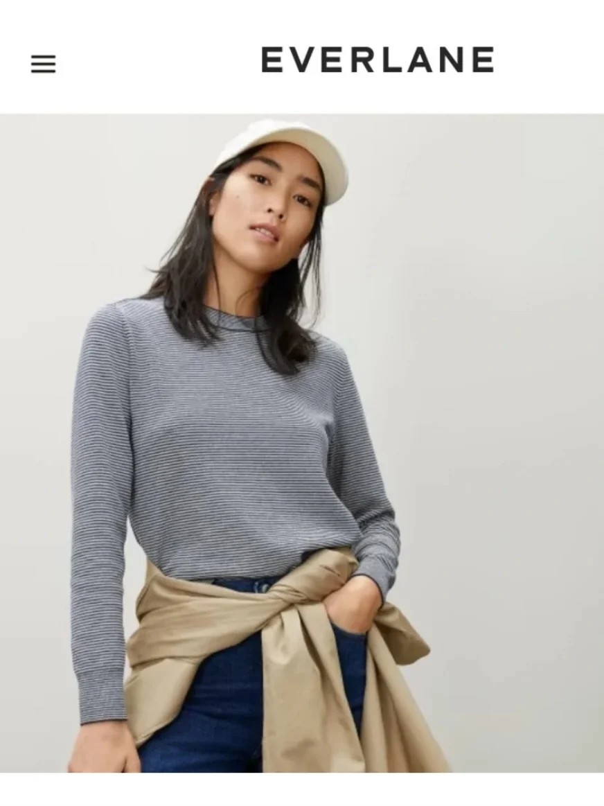 🌷Pull rayé - Everlane Everlane seconde main