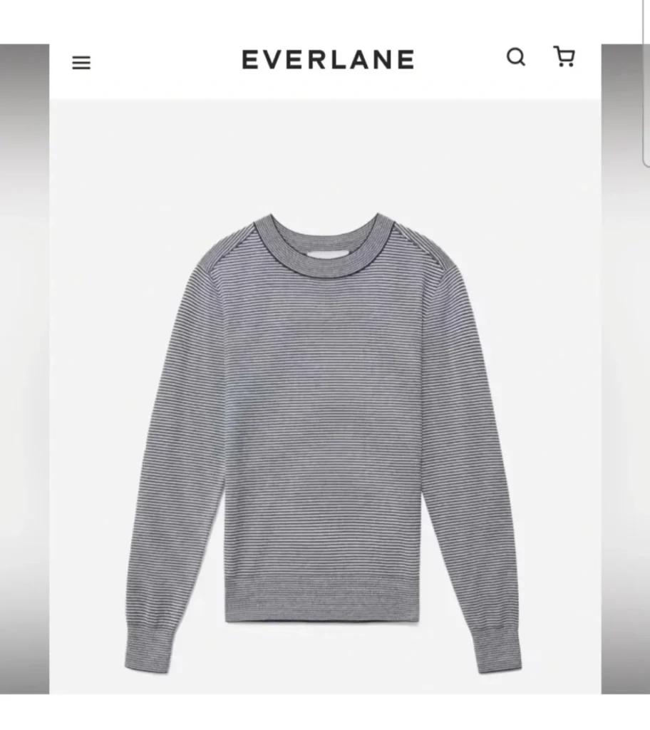 Image for 🌷Pull rayé - Everlane