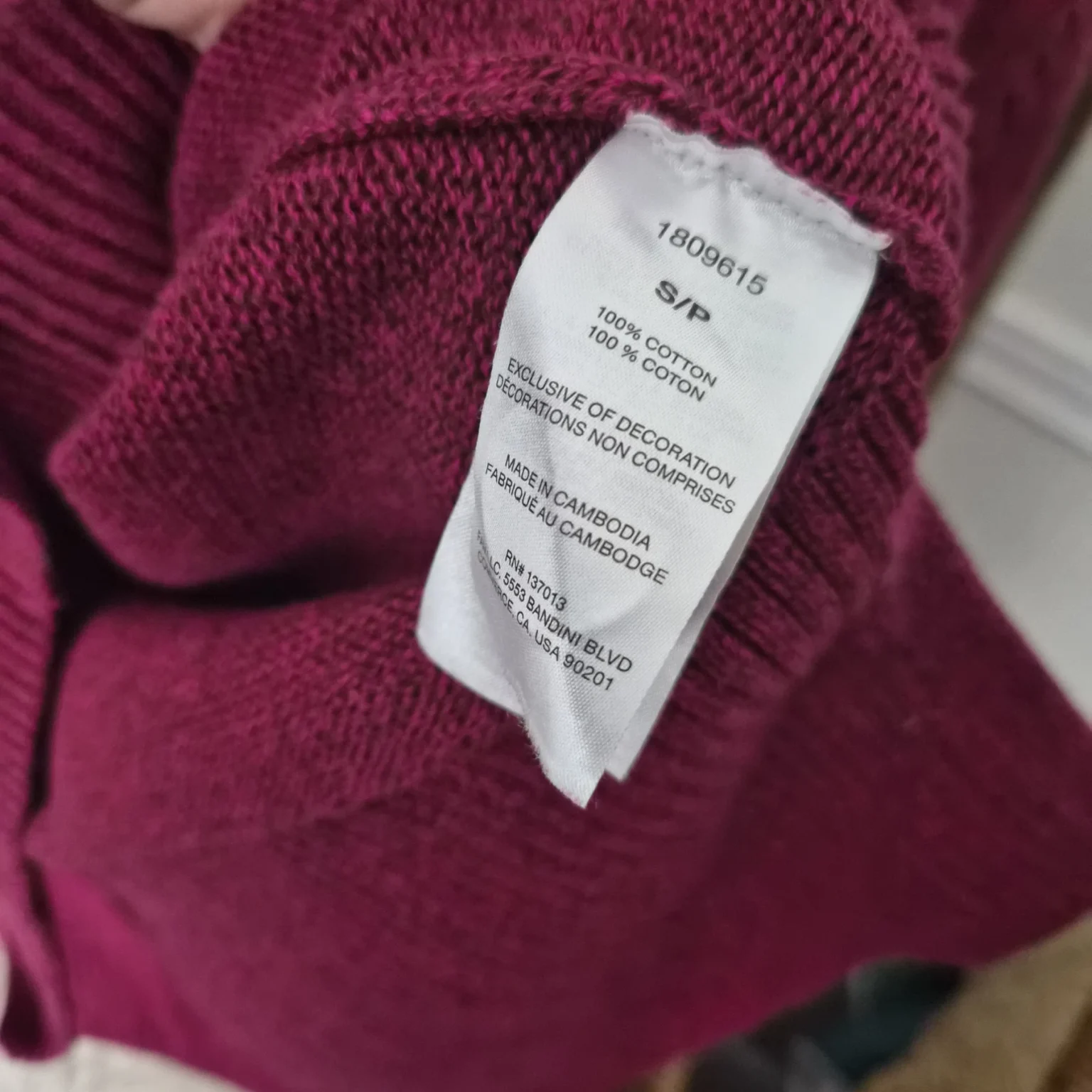 Image for Cardigan long