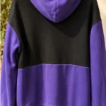 Thumbnail for 🏀 Jordan Air – Black and mauve hoodie with Jumpman logo – XL