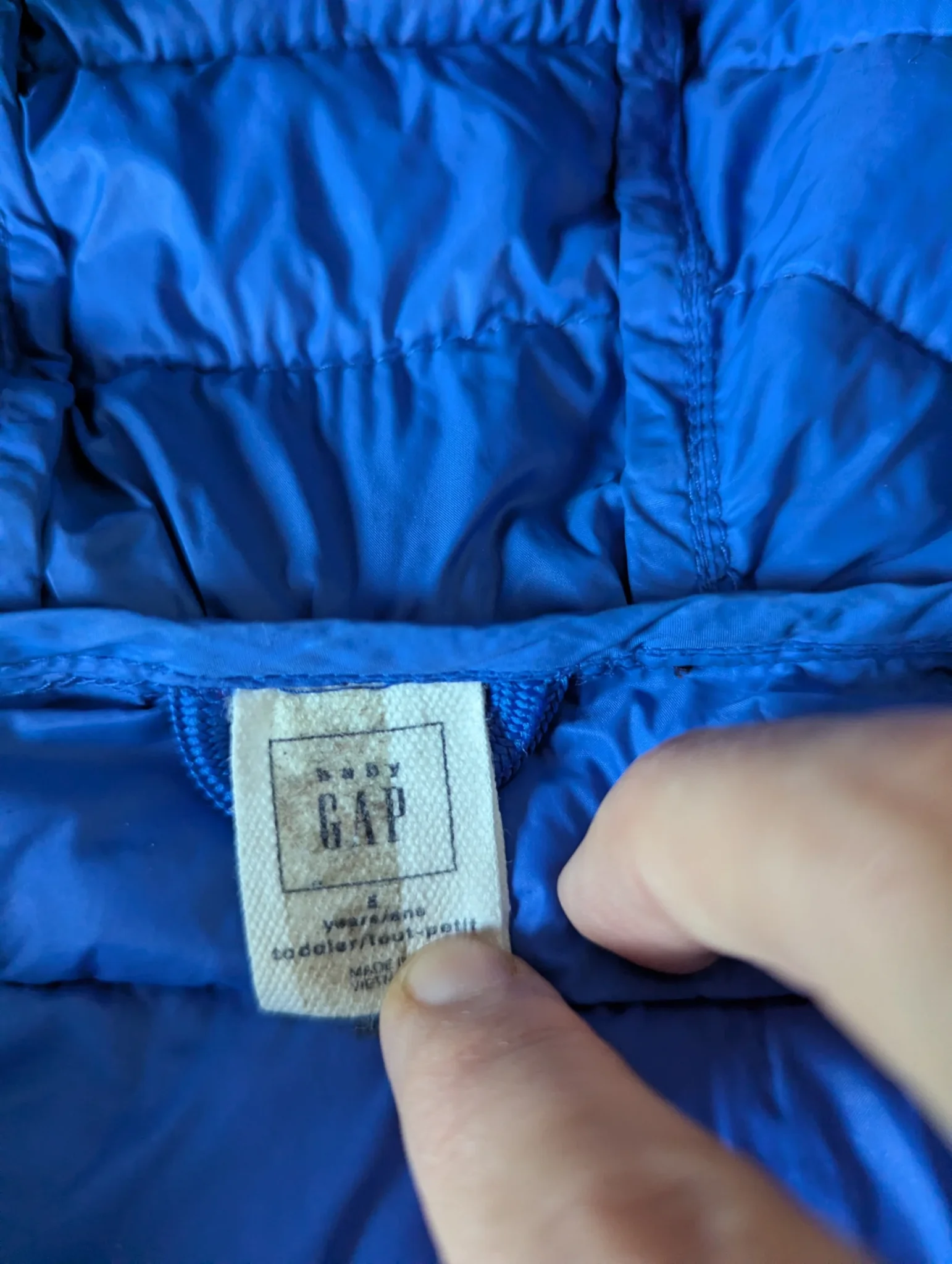 Image for Gap mid-season coat, sizes 4–5T