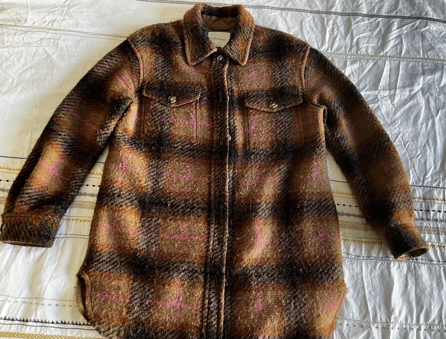Veste en laine (style surchemise) Wilfred Free – Aritzia 🍂 Aritzia seconde main