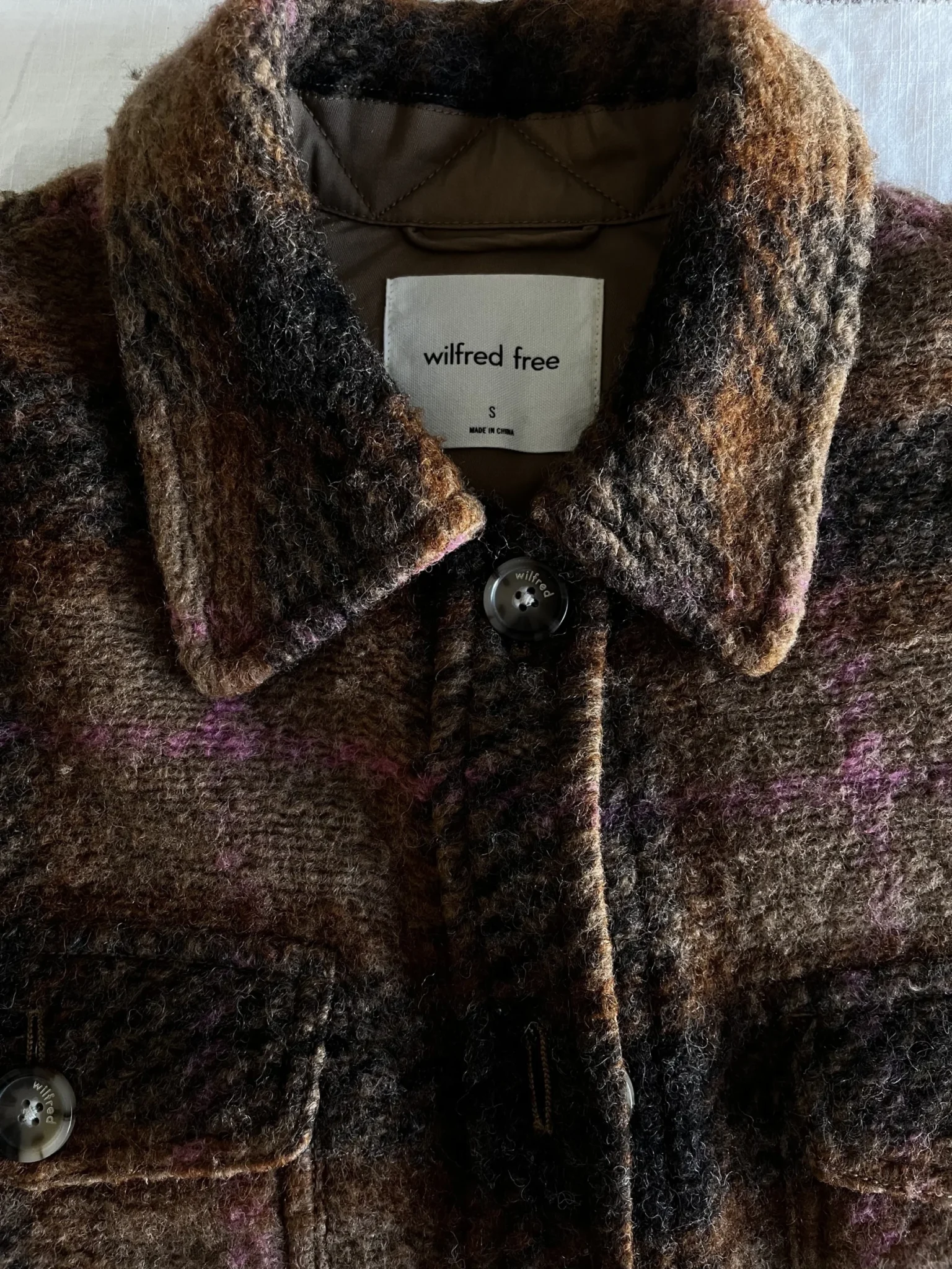 Image for Veste en laine (style surchemise) Wilfred Free – Aritzia 🍂