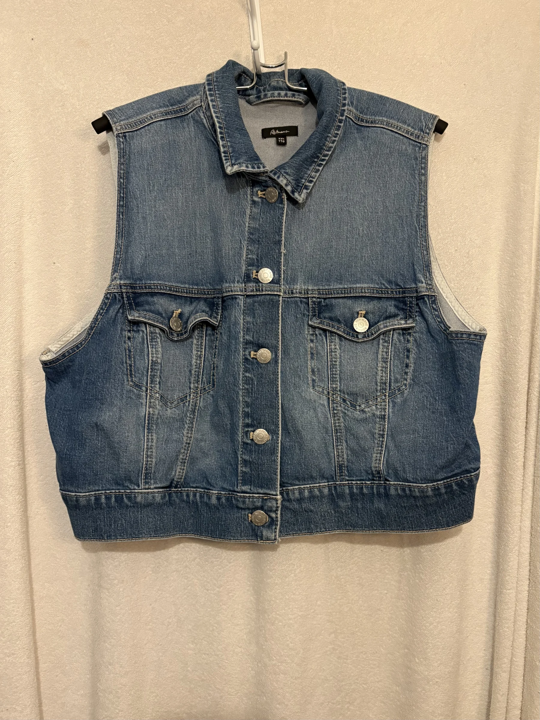 Débardeur en jeans sans manches Reitmans seconde main