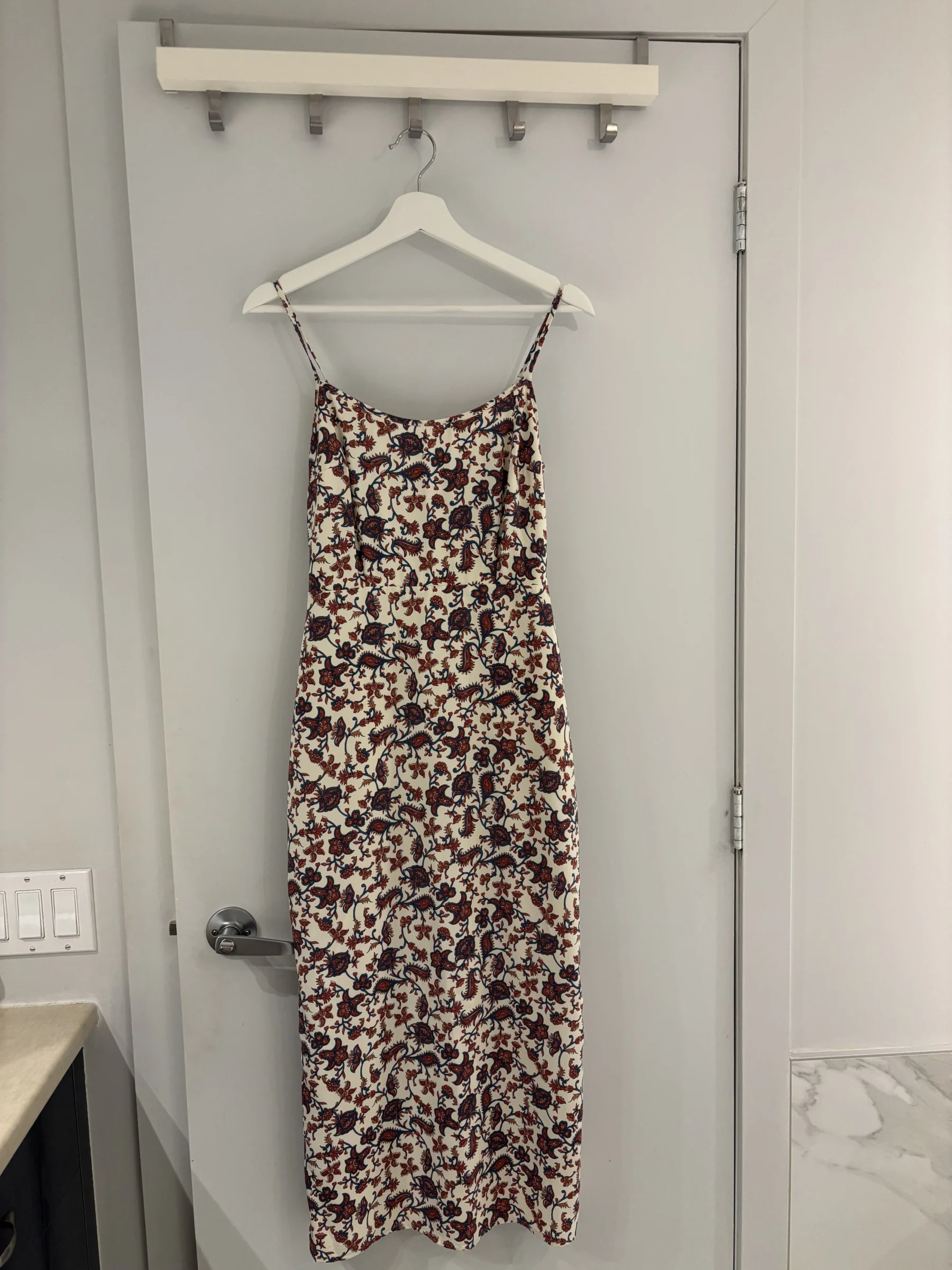 Robe longue à motif Abercrombie and Fitch seconde main