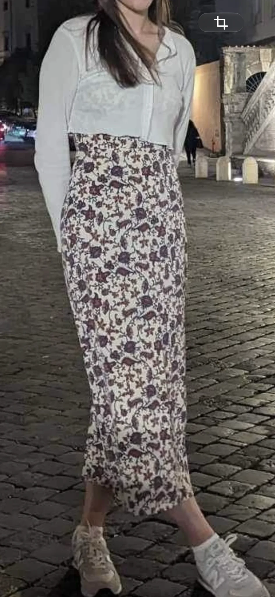Image for Robe longue à motif