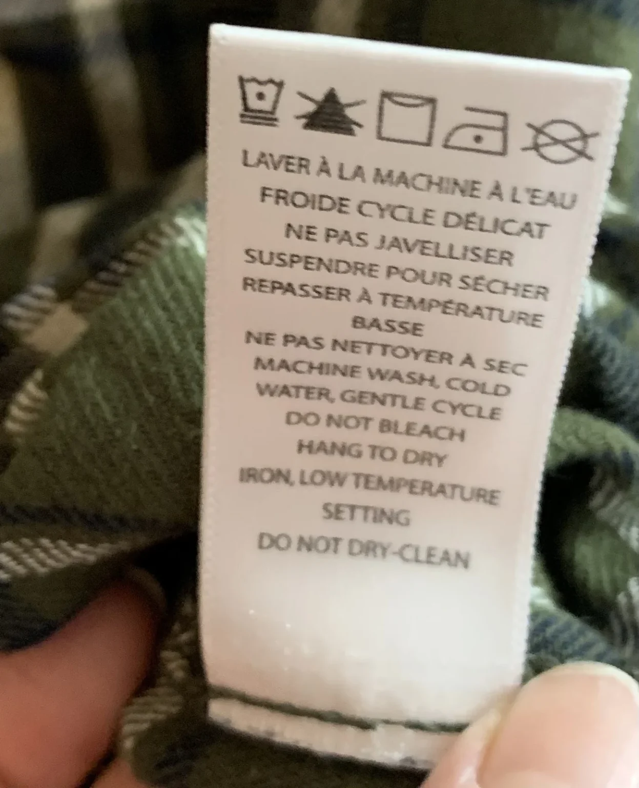 Image for Chemise à carreaux verte mySTYLE – 100 % Coton – Taille M