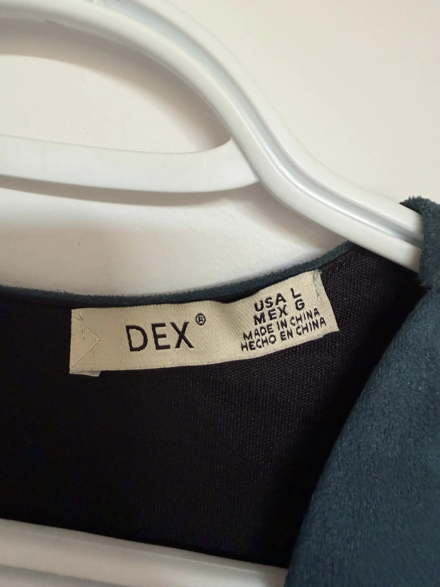Image for Robe en simili Suède Dex