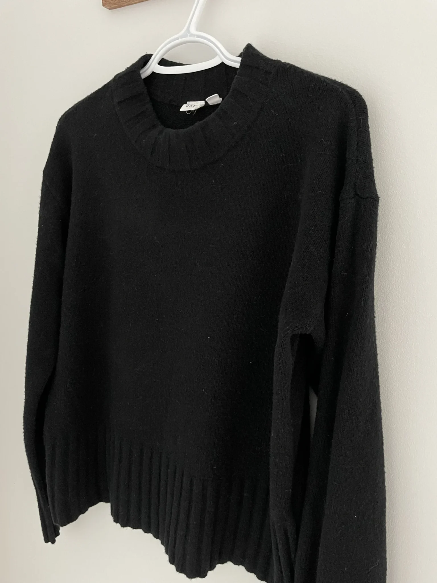 Image for Cashmere-effect gap jumper
