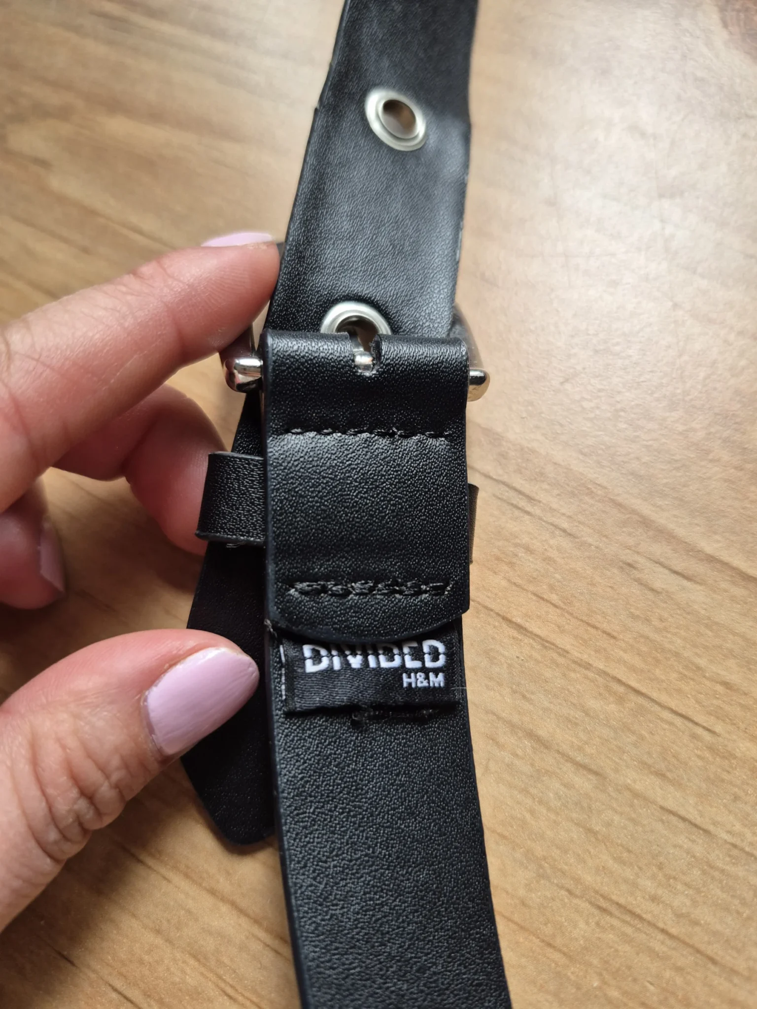Image for Ceinture HM noire XS