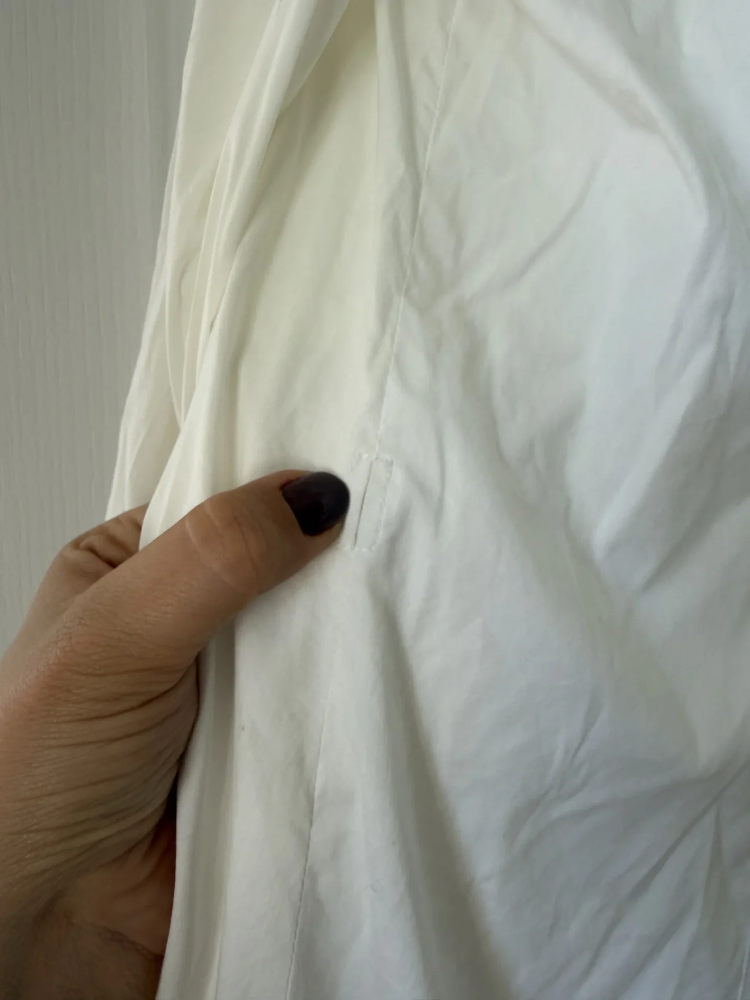 Image for Sarah Pacini white wrap-around shirt, Size 1
