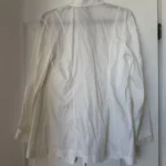 Thumbnail for Sarah Pacini white wrap-around shirt, Size 1