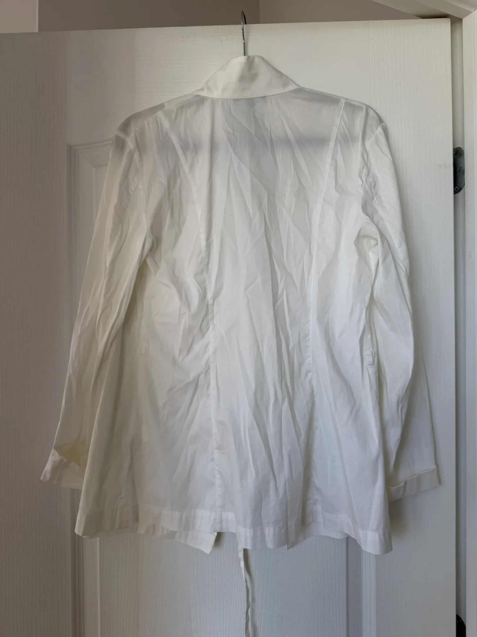 Image for Sarah Pacini white wrap-around shirt, Size 1