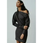 Thumbnail for Zara grey asymmetrical dress, size S