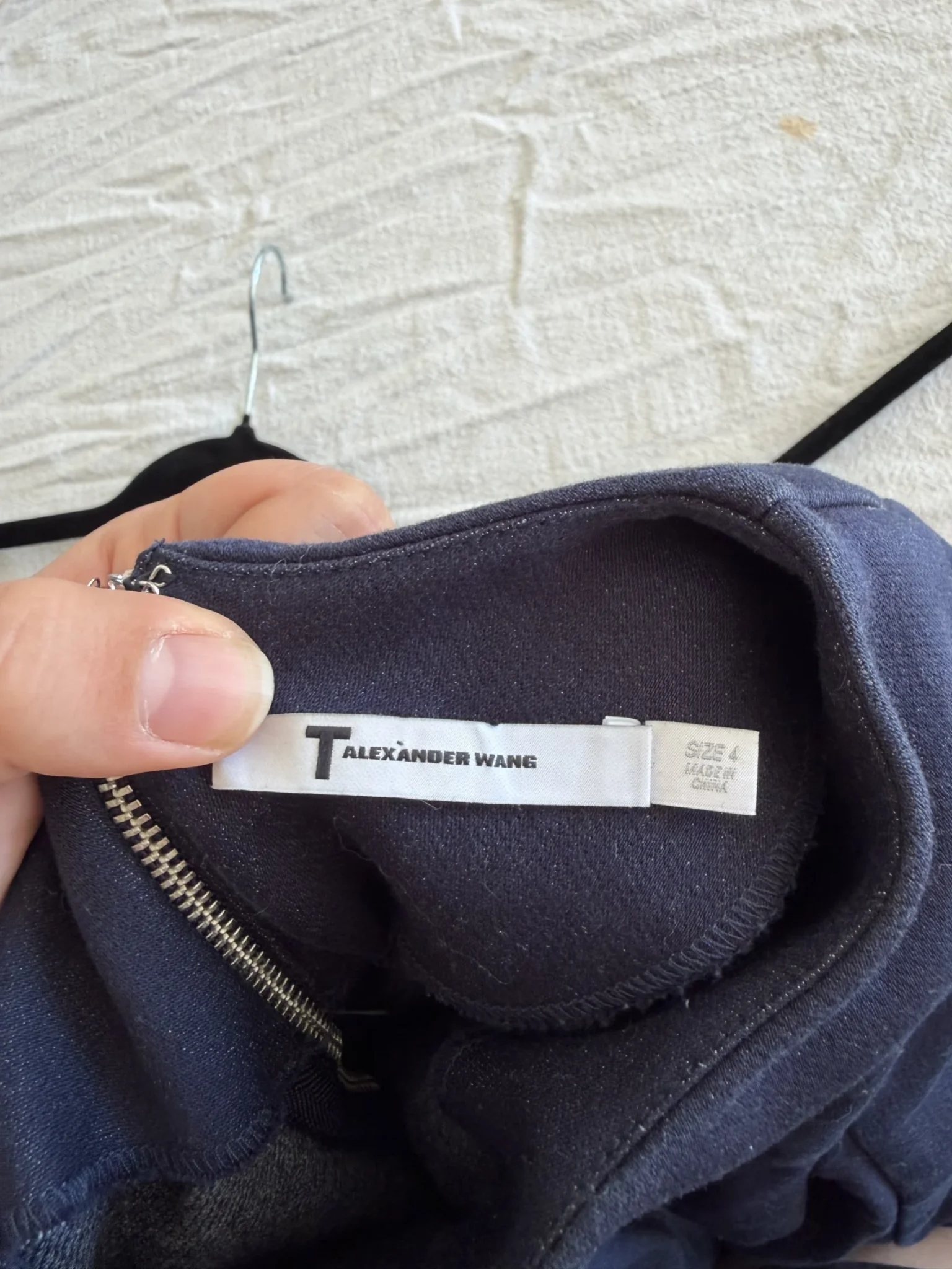 Image for Robe Alexander Wang taille S (4) en denim bleu marine