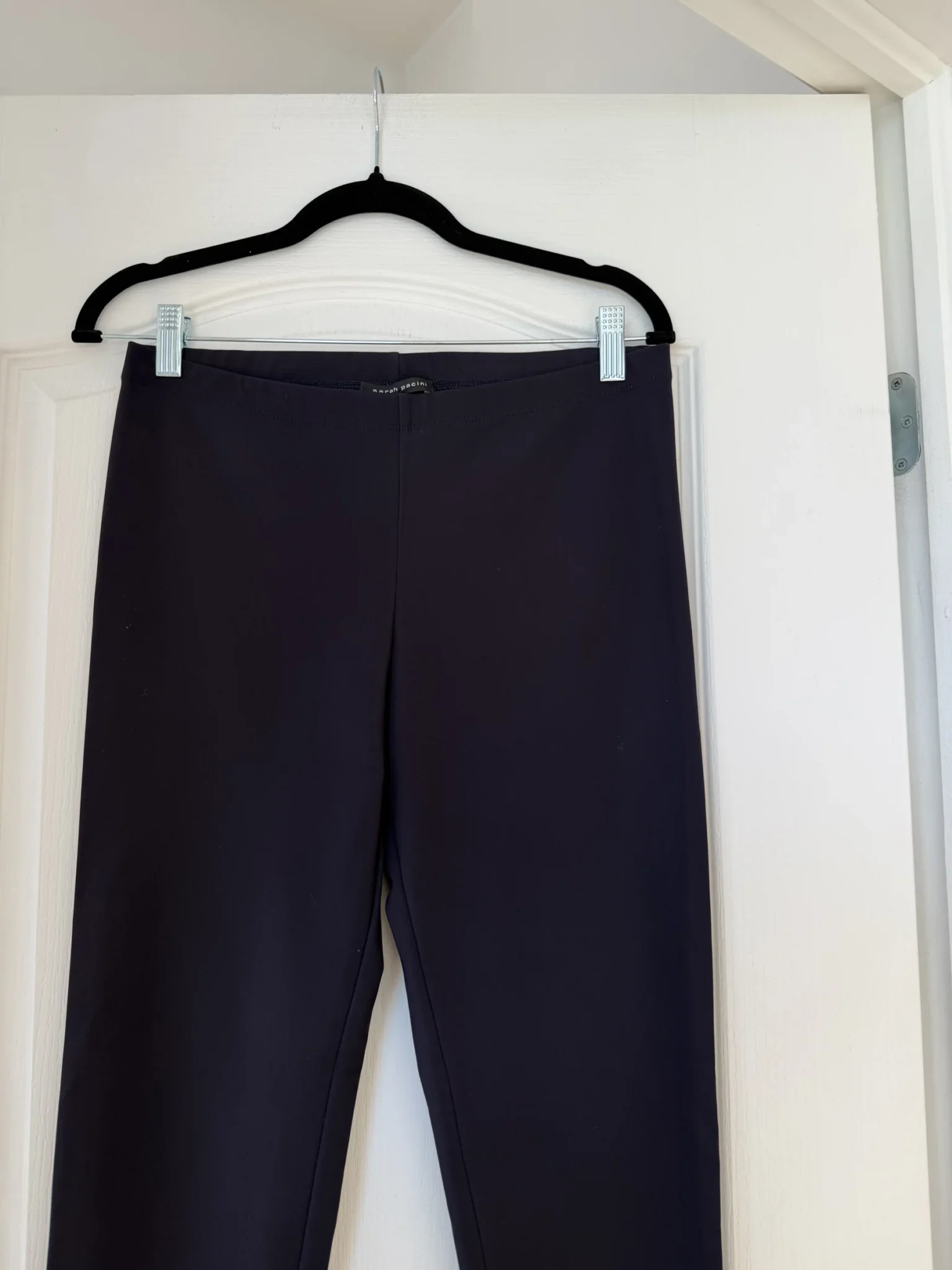Image for Legging Sarah Pacini noir violet taille 2 (M)