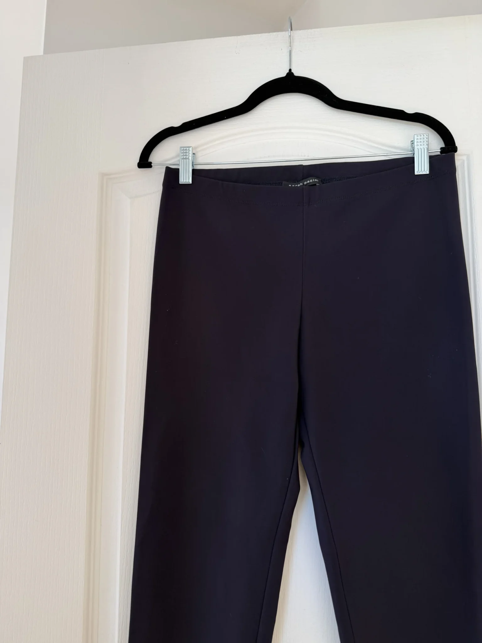 Image for Legging Sarah Pacini noir violet taille 2 (M)