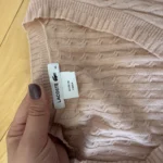 Thumbnail for Lacoste pale pink wool and cashmere jumper, size 40