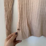 Thumbnail for Lacoste pale pink wool and cashmere jumper, size 40