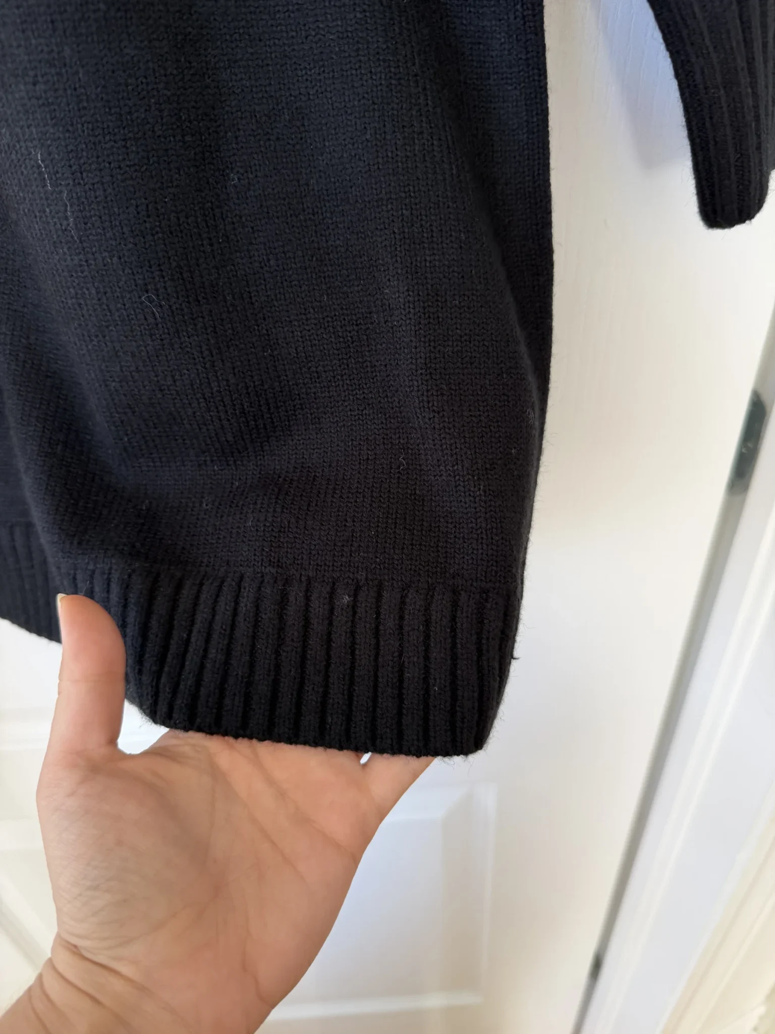 Image for Farm Rio black and white jumper dress, size L
