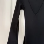 Thumbnail for Sézane long black jumper dress, size S, ‘Nour’ style