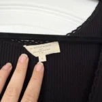 Thumbnail for Sézane long black jumper dress, size S, ‘Nour’ style
