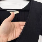 Thumbnail for Sézane long black jumper dress, size S, ‘Nour’ style