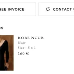 Thumbnail for Sézane long black jumper dress, size S, ‘Nour’ style