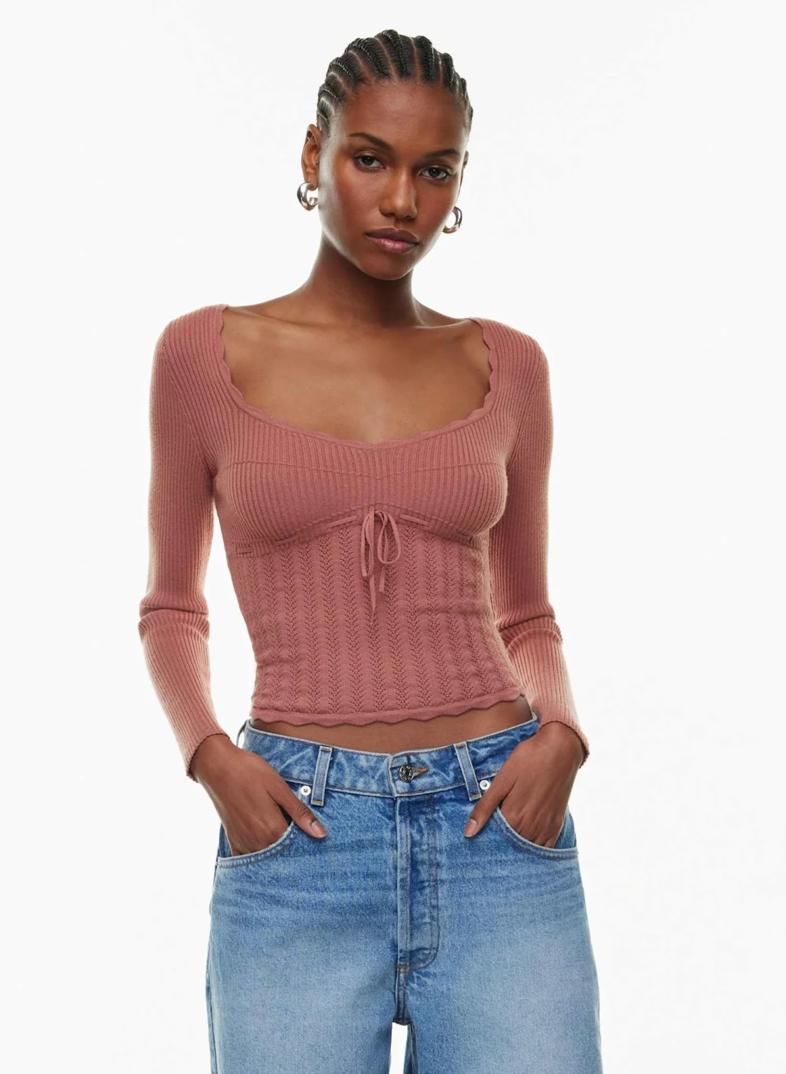 Featured image for Wilfred jumper in old rose, size M