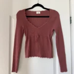 Thumbnail for Wilfred jumper in old rose, size M