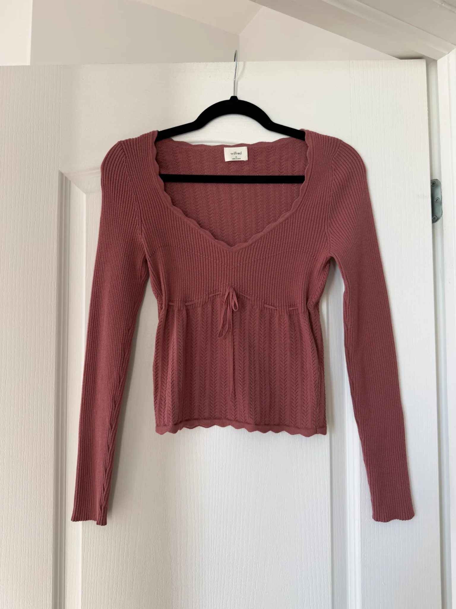 Image for Wilfred jumper in old rose, size M