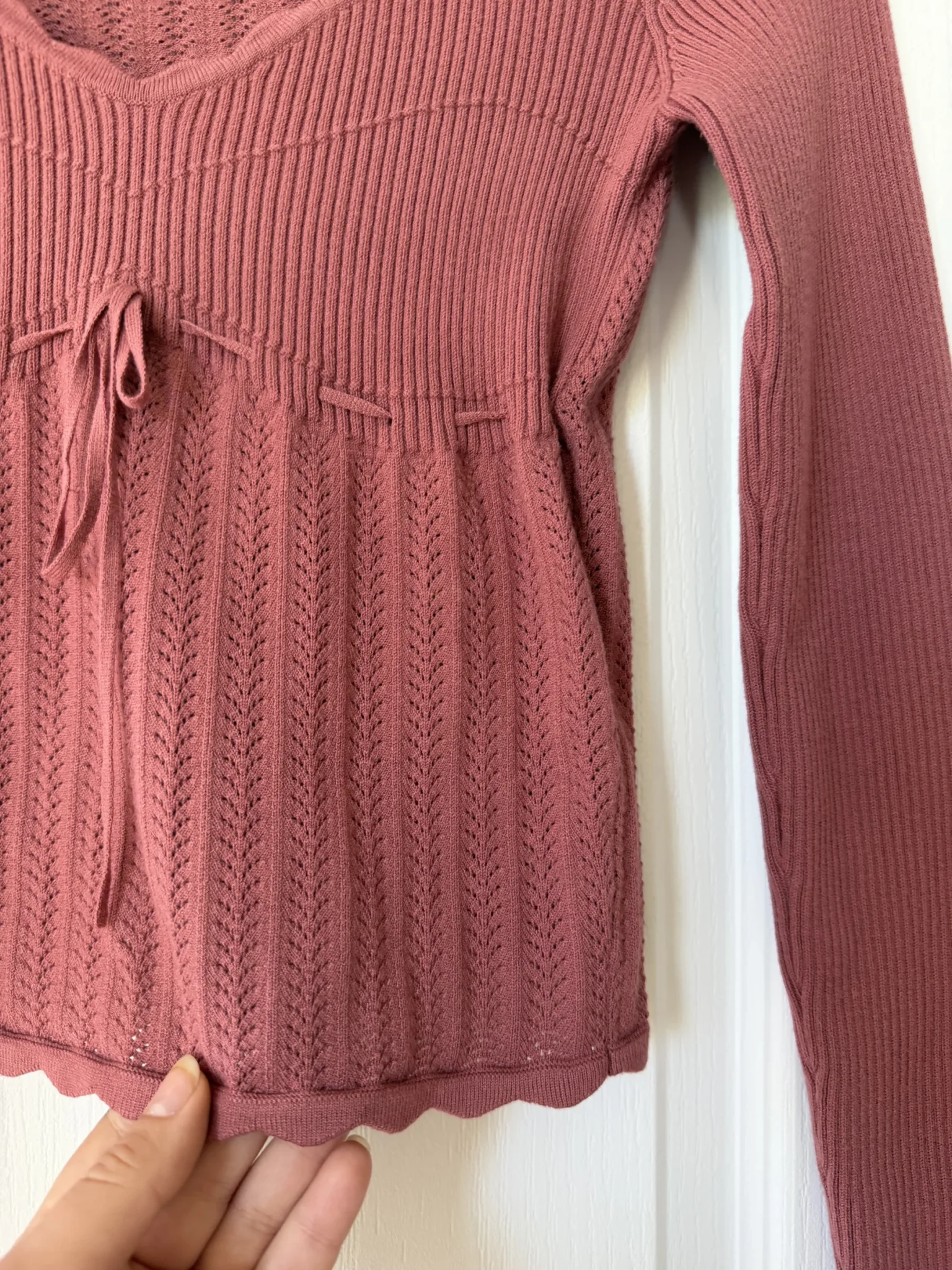 Image for Wilfred jumper in old rose, size M