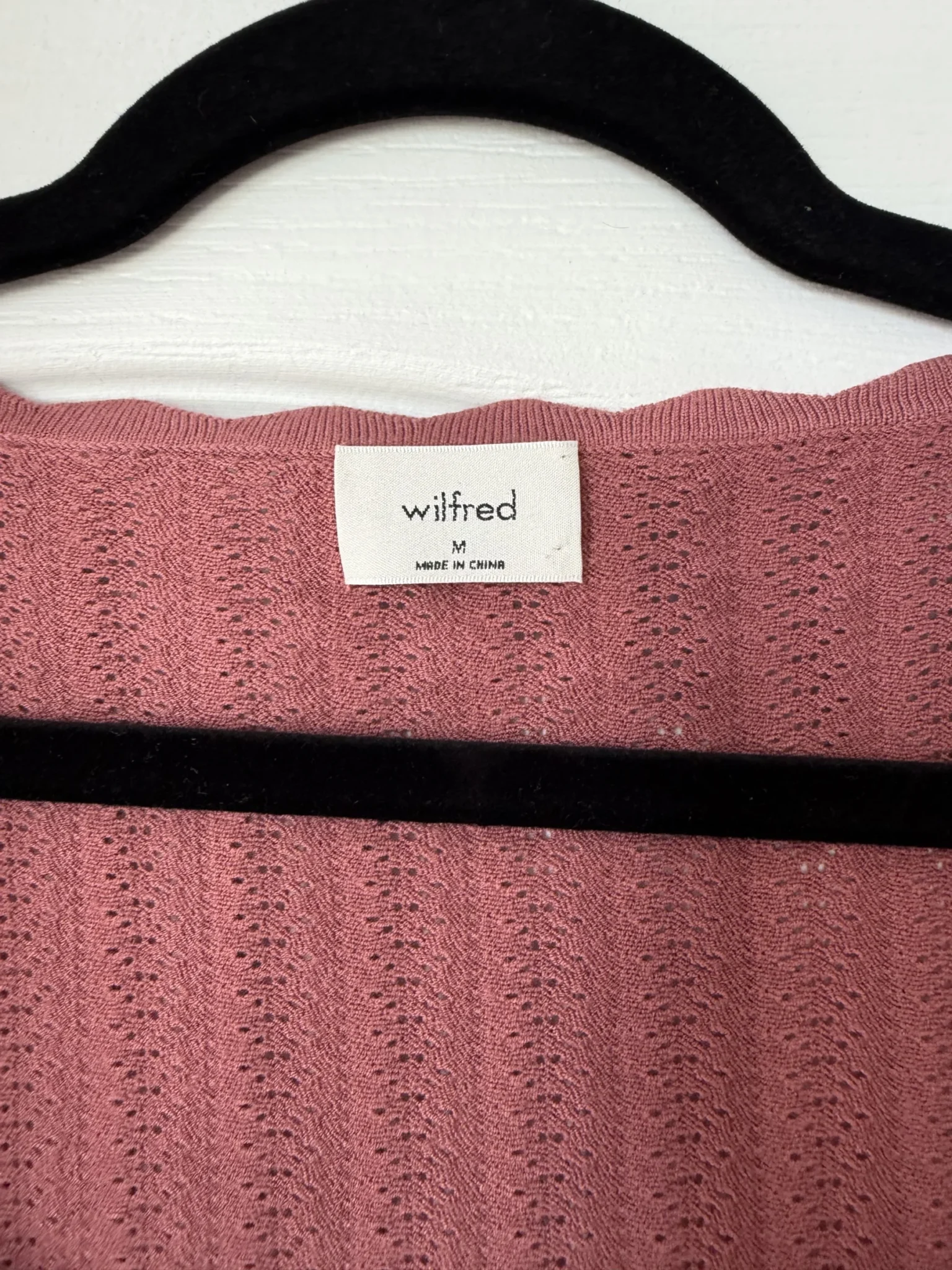 Image for Wilfred jumper in old rose, size M