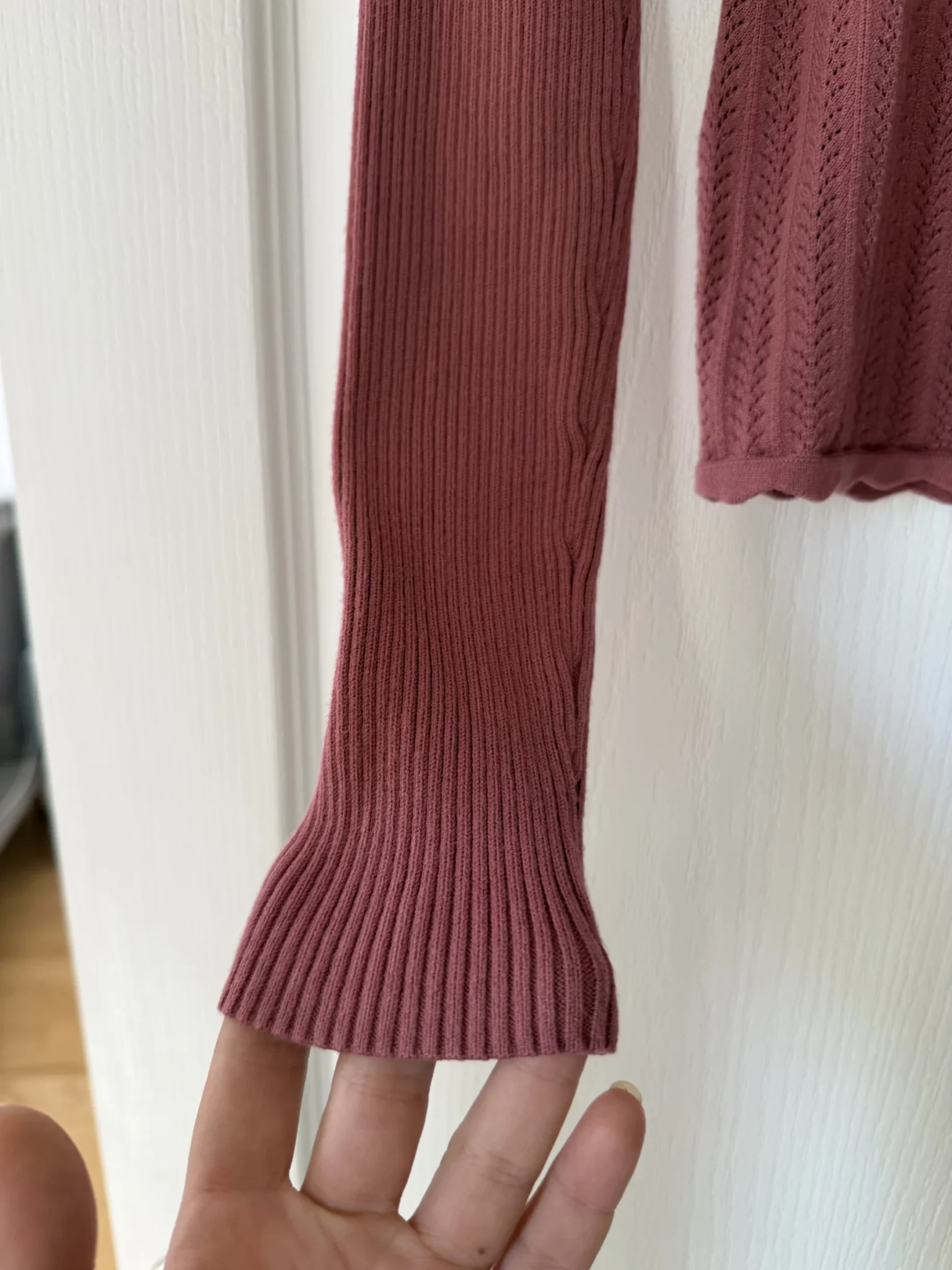 Image for Wilfred jumper in old rose, size M