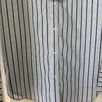 Thumbnail for Minus Neuf blue striped shirt, size 40 (L)