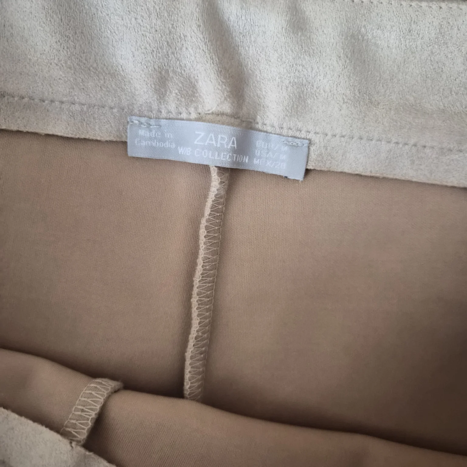Image for Faux suede shorts