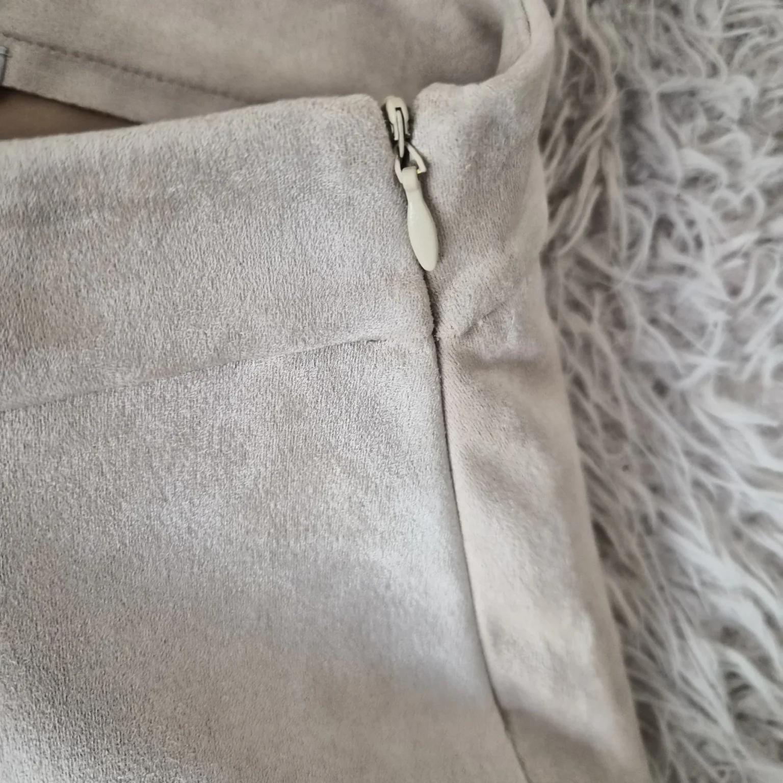 Image for Faux suede shorts