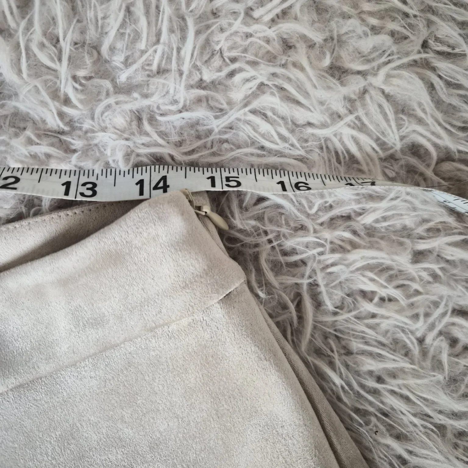 Image for Faux suede shorts