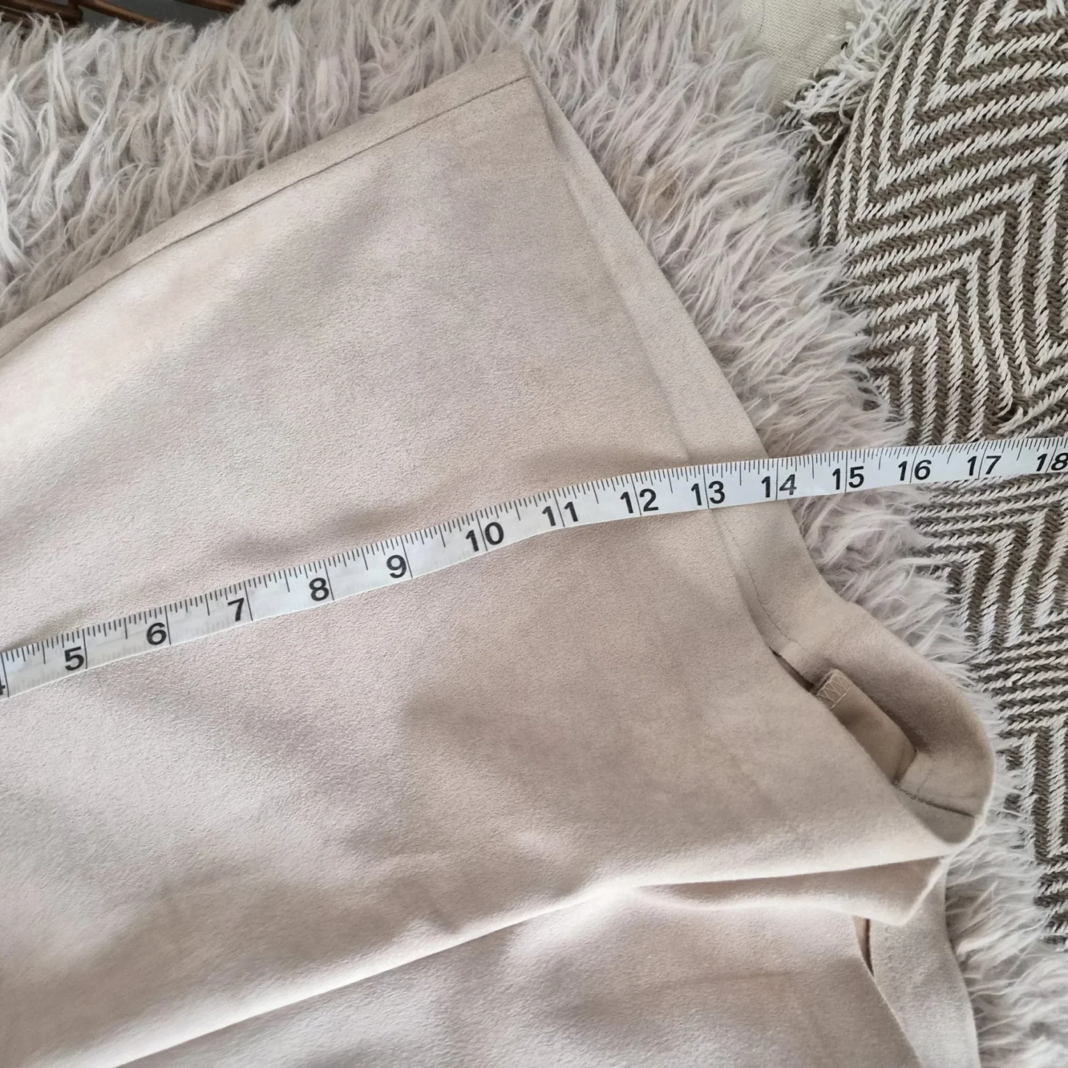 Image for Faux suede shorts